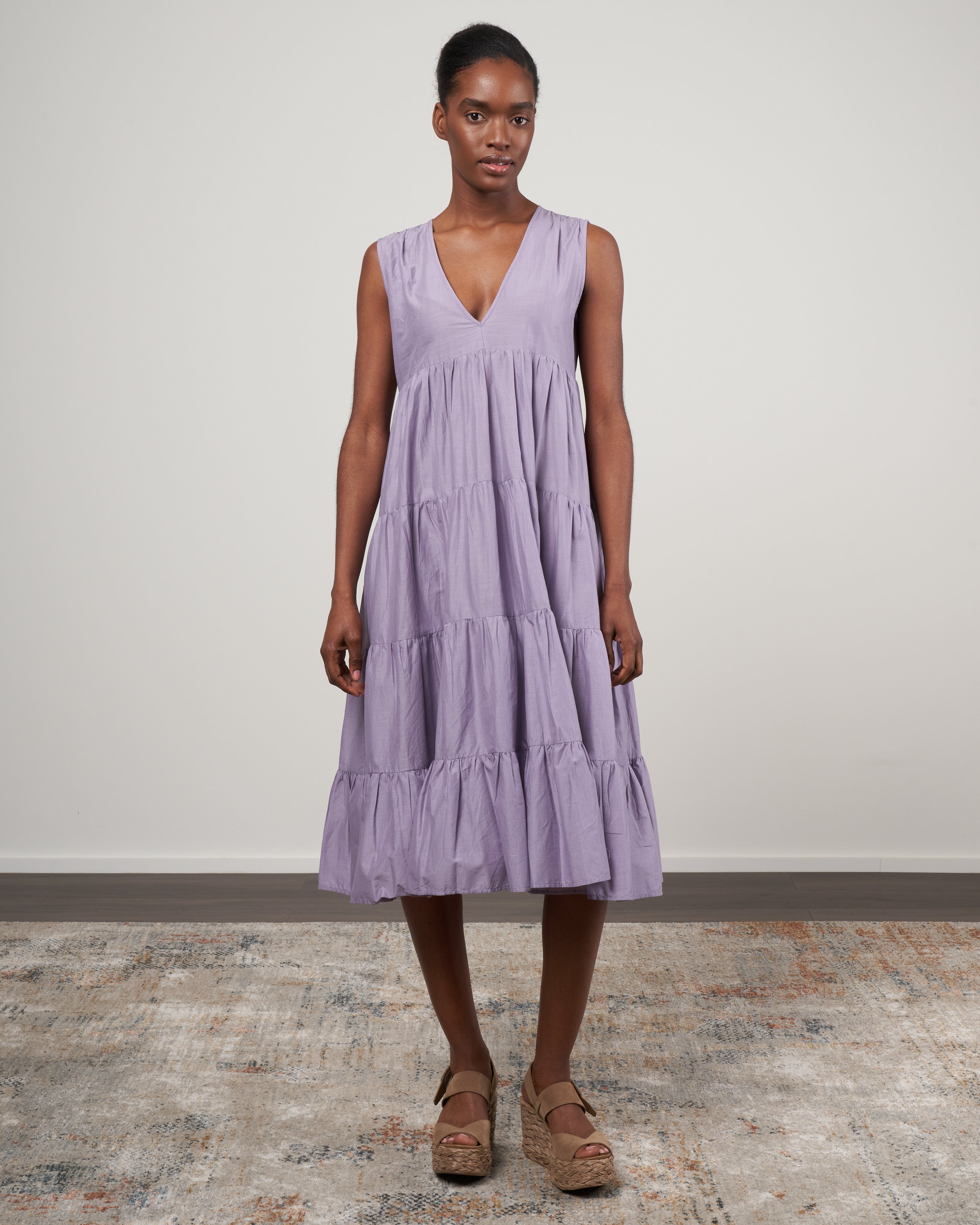 chelsea dress - lavender ash