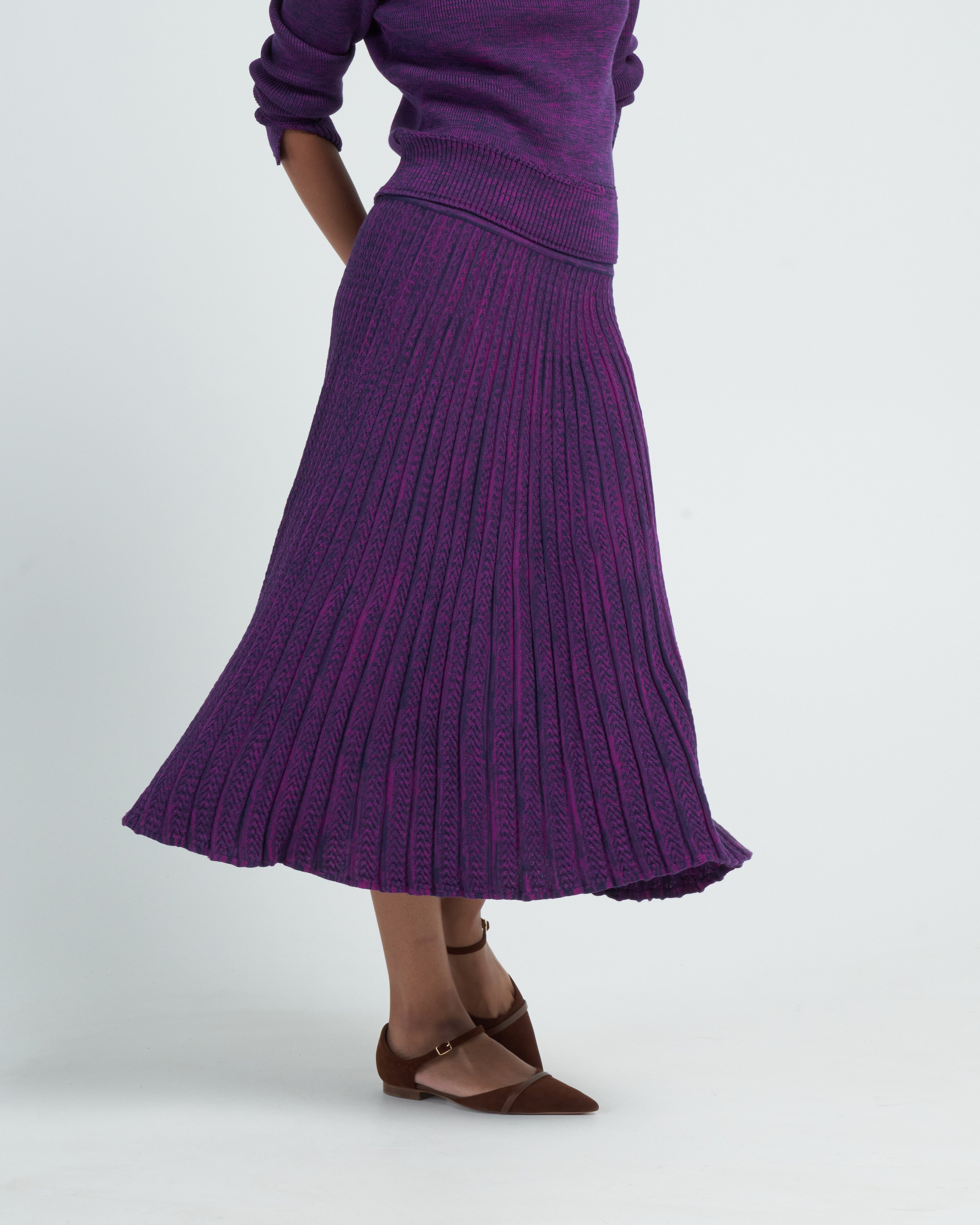 非課税 eaphi gradation wave knit skirt | franciscovilla.mx