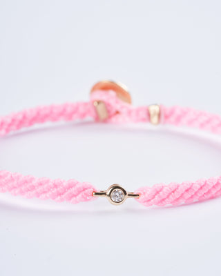 classic diamond bracelet in cadillac pink