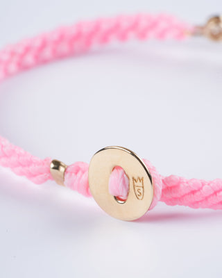 classic diamond bracelet in cadillac pink