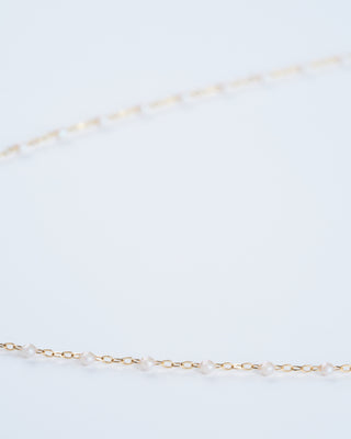 classic gigi yellow gold necklace - opal