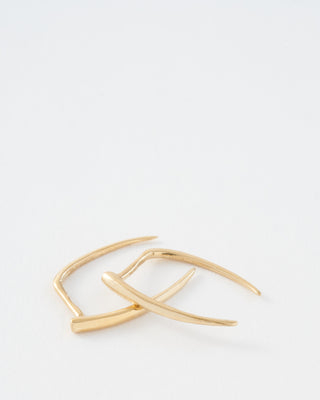 classic infinite tusk earrings