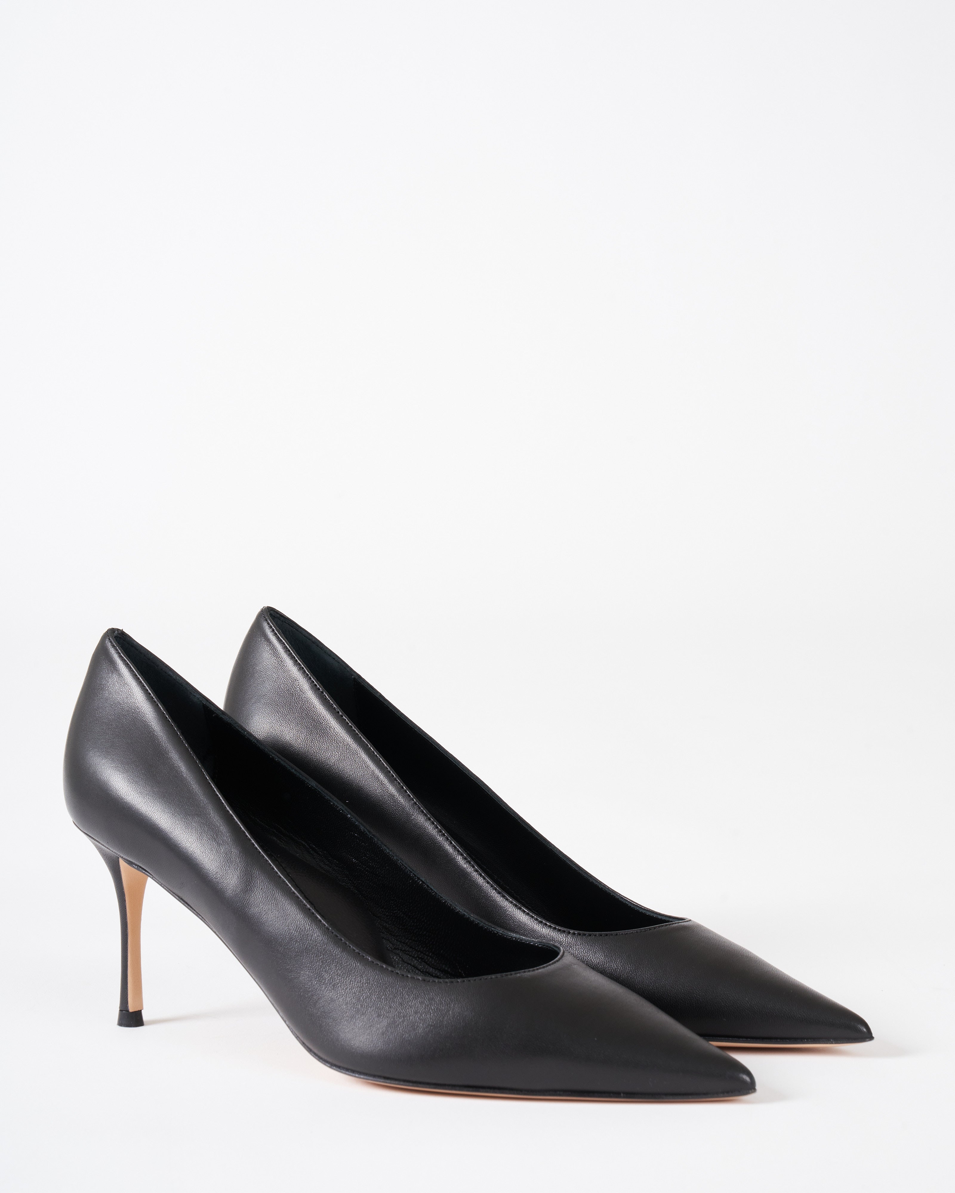 Spring/summer Elegant Black Classic Pointed Toe High Heels Women's Single  Shoes Of Versatile Design | SHEIN