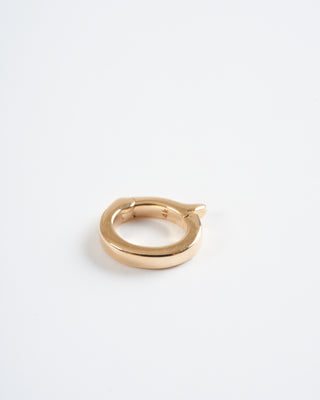 classic tiny oval bale - gold