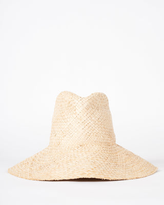 commando hat - straw natural / white