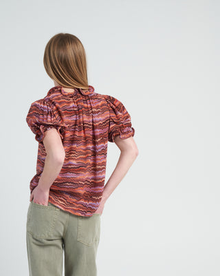 corine top - purple sapphire