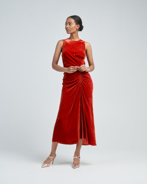 Ulla Johnson Cornelia Dress Carnelian