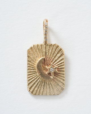 crescent star aura tag