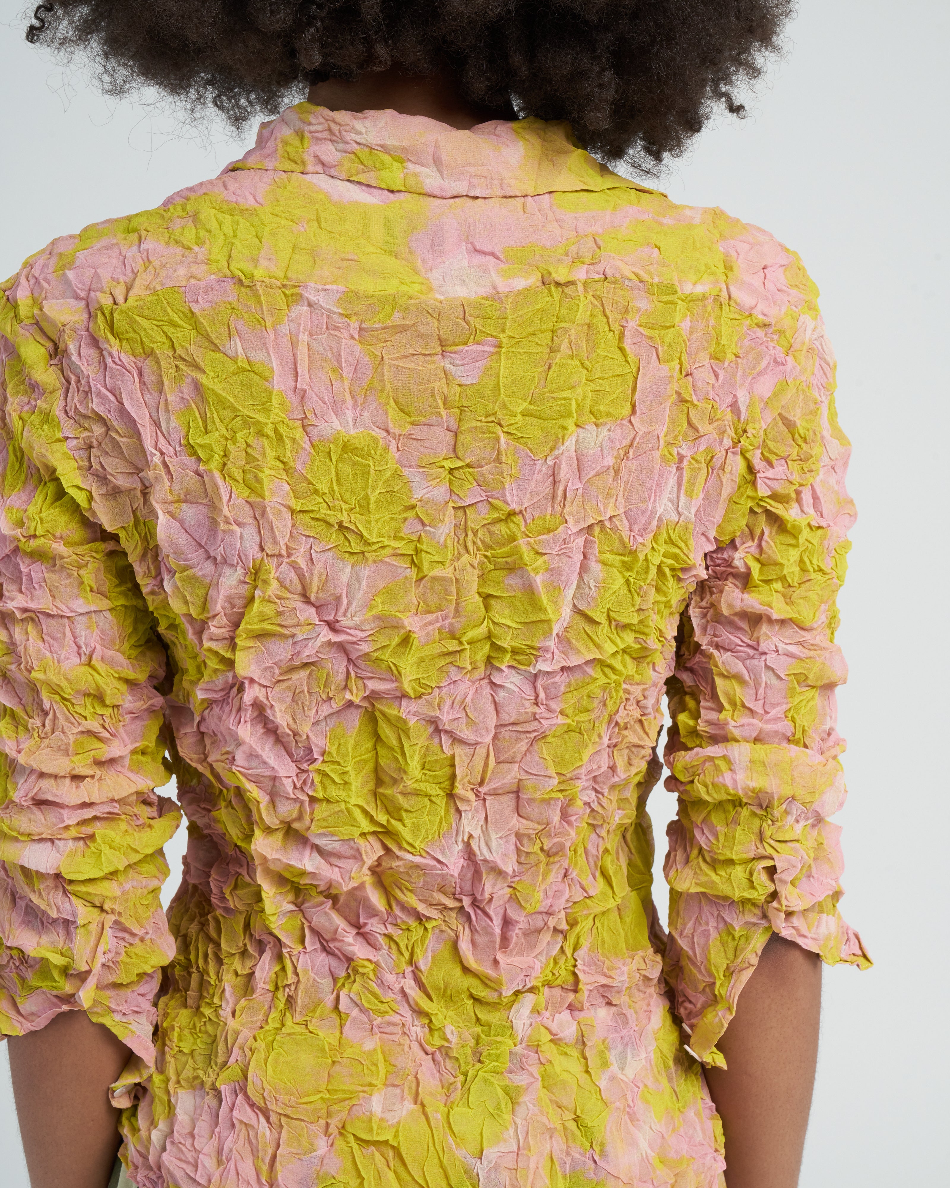 Dries Van Noten Crush Bis 6110 W.W.Shirt Yellow 202