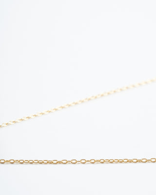 yellow beryl east west necklace - sunshine yellow