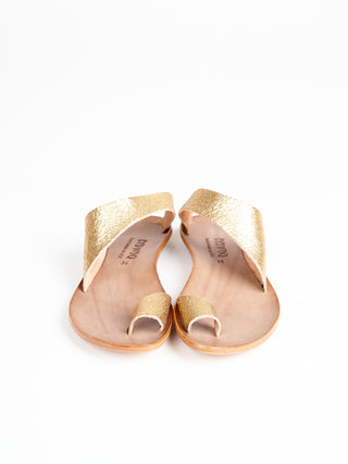 thong sandal - gold