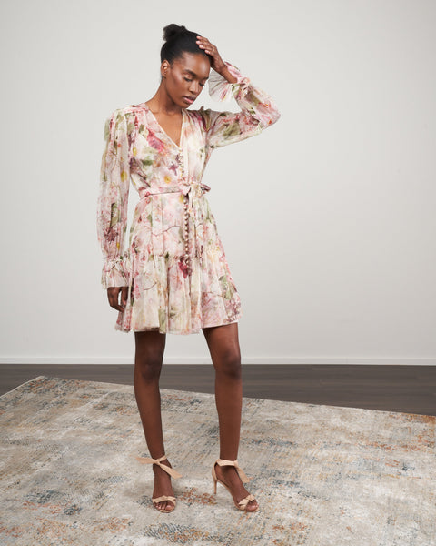 dancer-lantern-sleeve-mini-