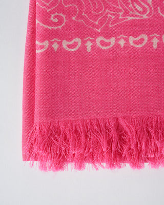 bandana scarf - hot pink