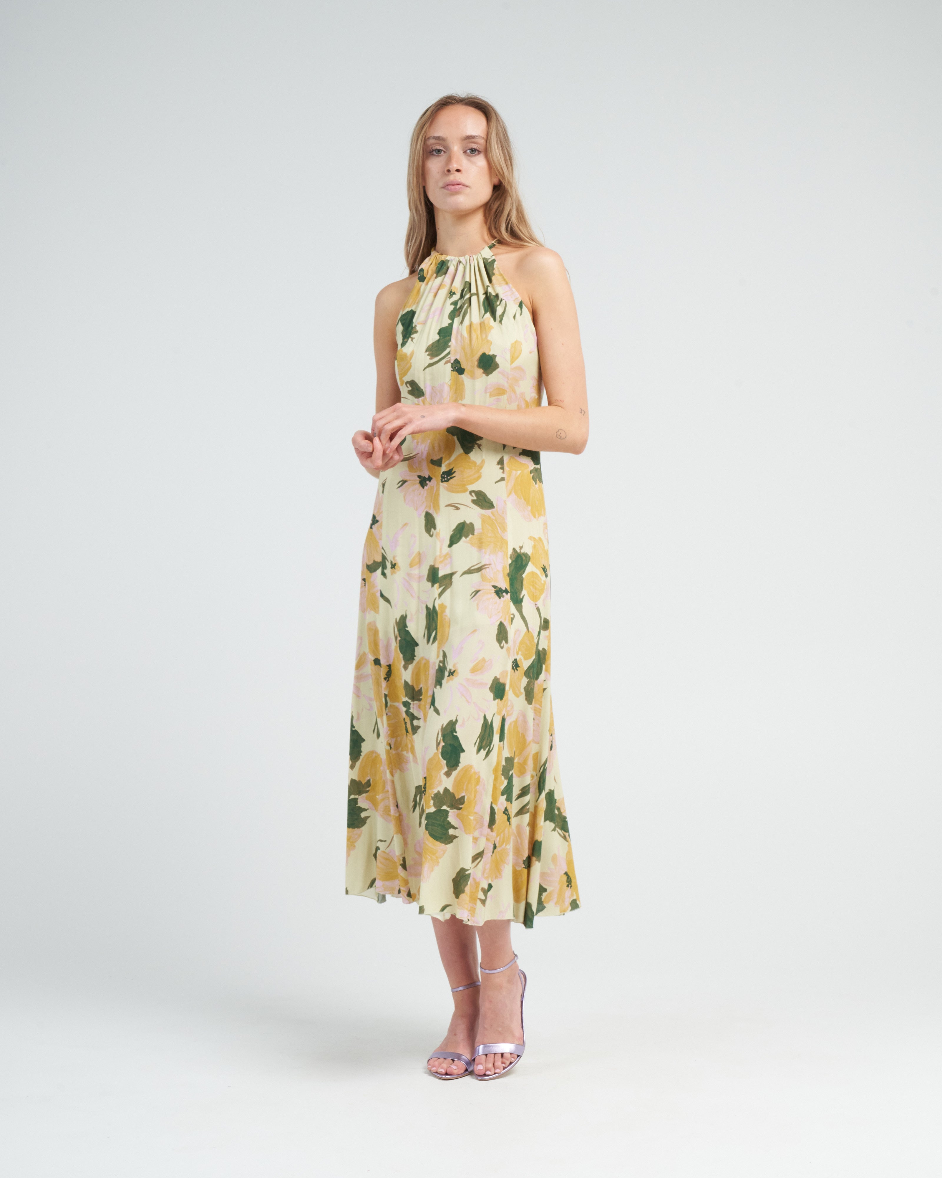 Dries Van Noten Dinamos 6268 W.W.Dress Yellow 202 Dries Van Noten Dinamos 6268 W.W.Dress Yellow 202