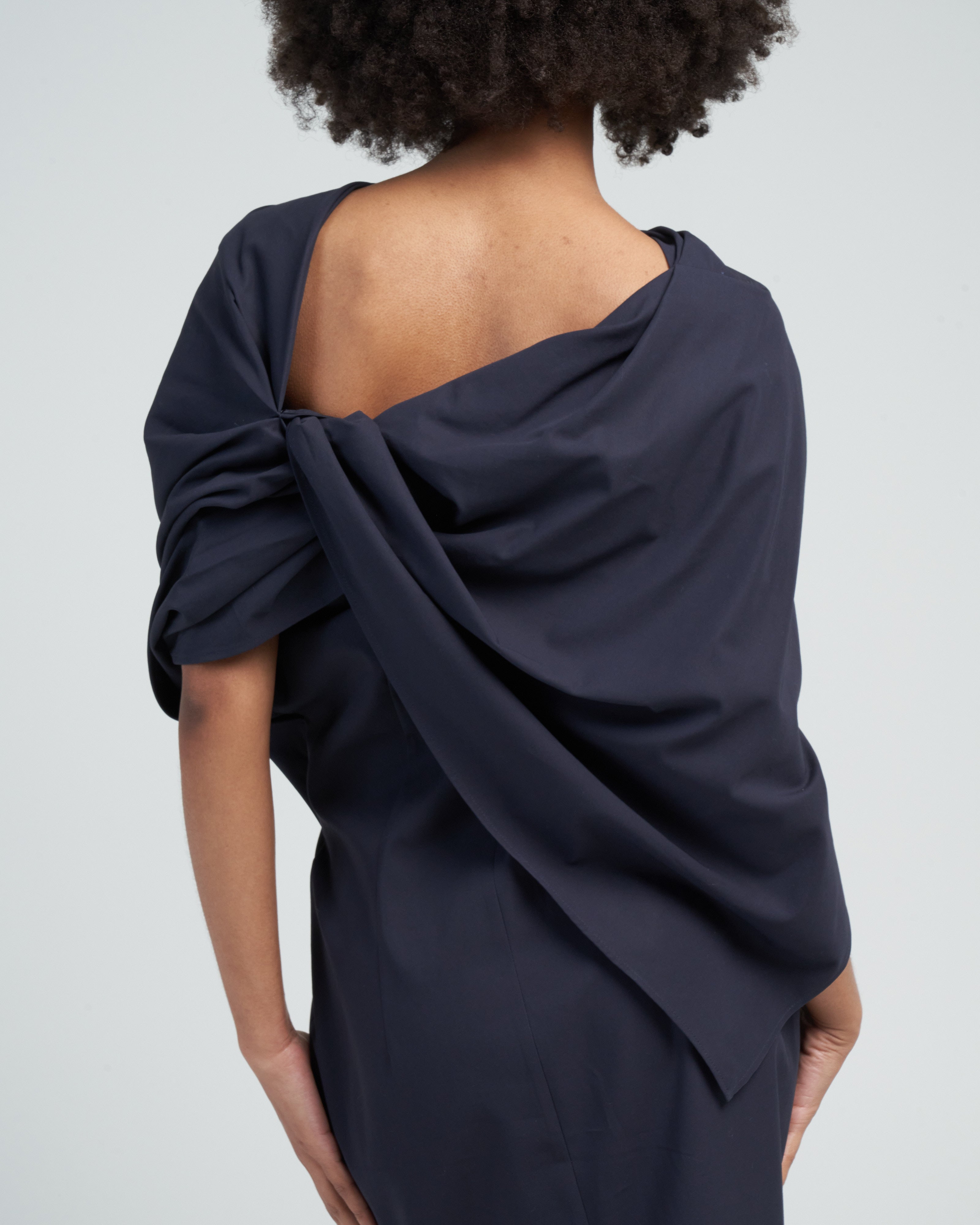 Dries Van Noten Donnie 6359 W.W.Dress Navy 509