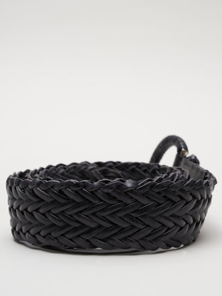 woven belt - black