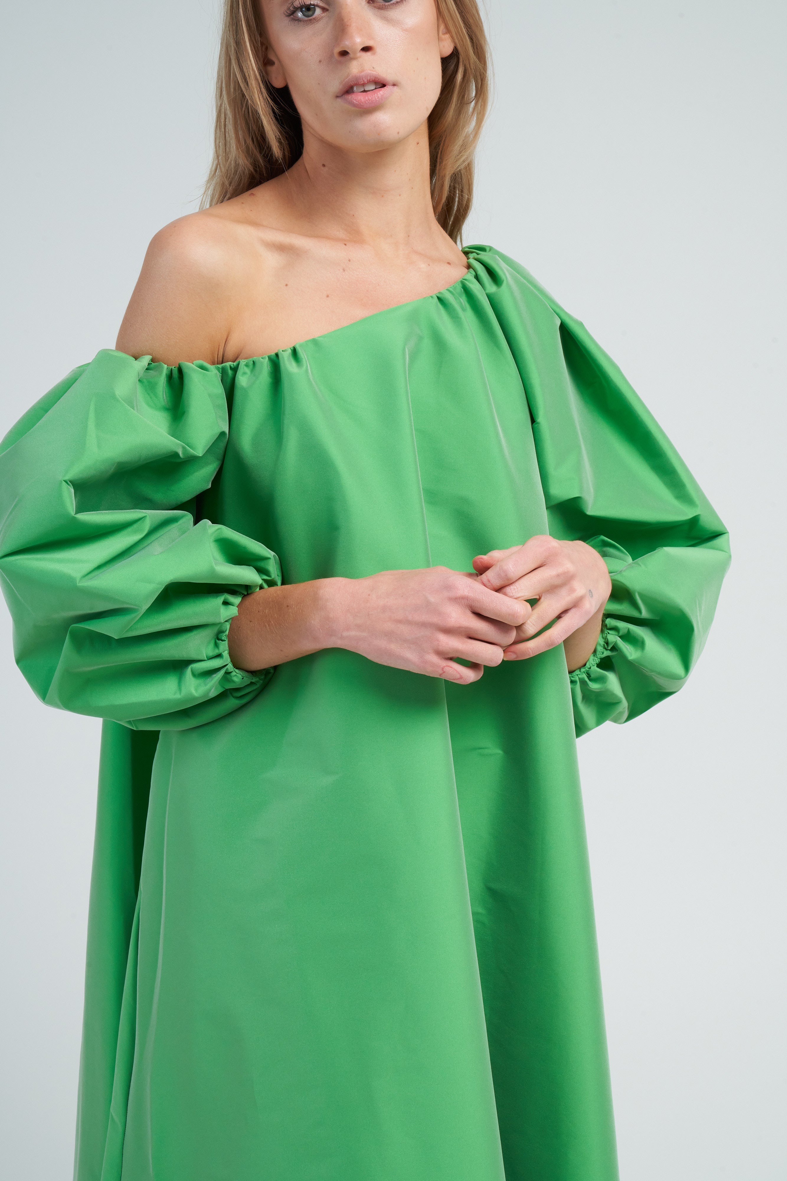 Bernadette Dress Nathalie Grass Green Bernadette Dress Nathalie Grass Green