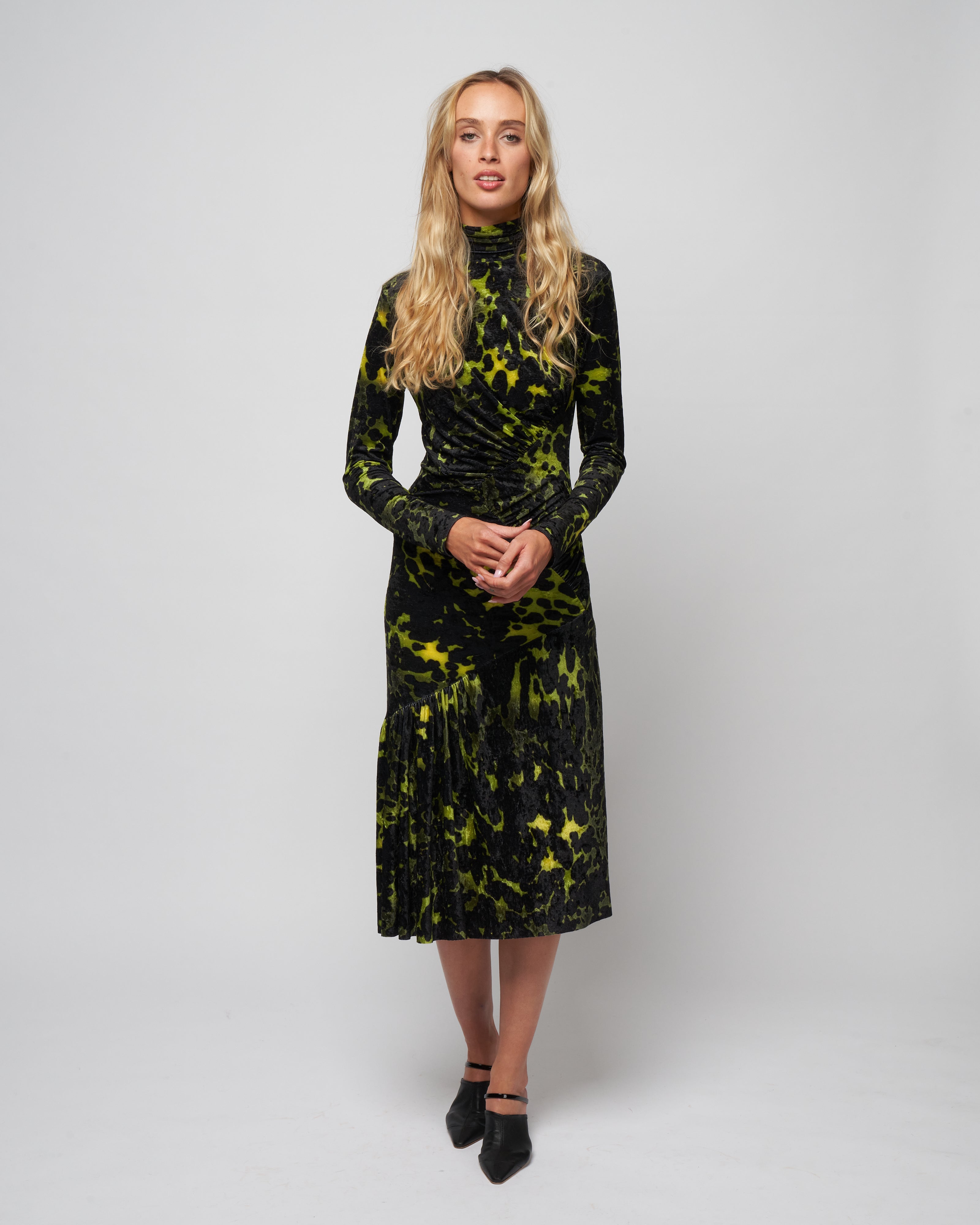 henalis dress - green henalis dress - green