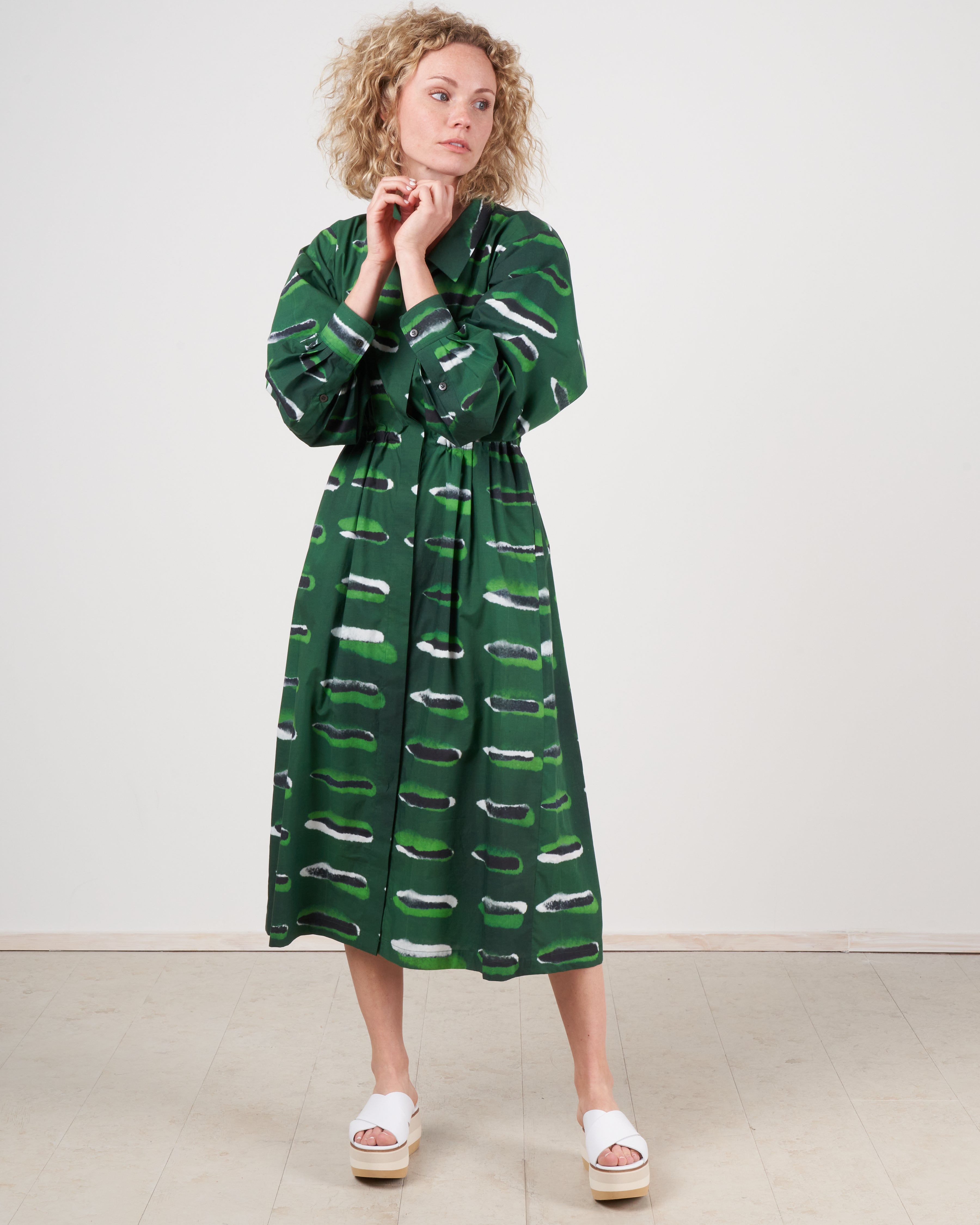 darlo dress - green 604 darlo dress - green 604