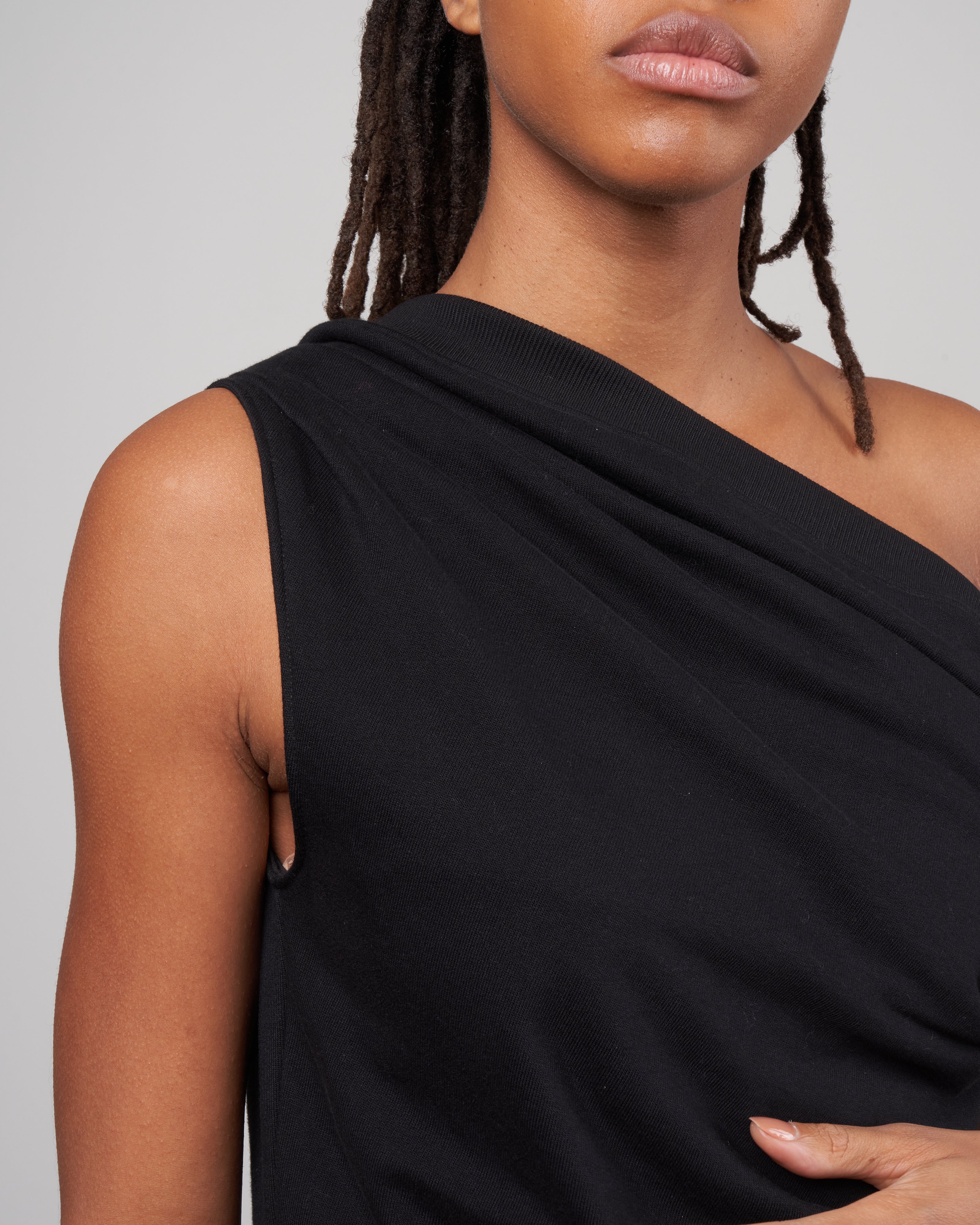 Dries Van Noten Haxelot 3608 W.K.Top Black 900