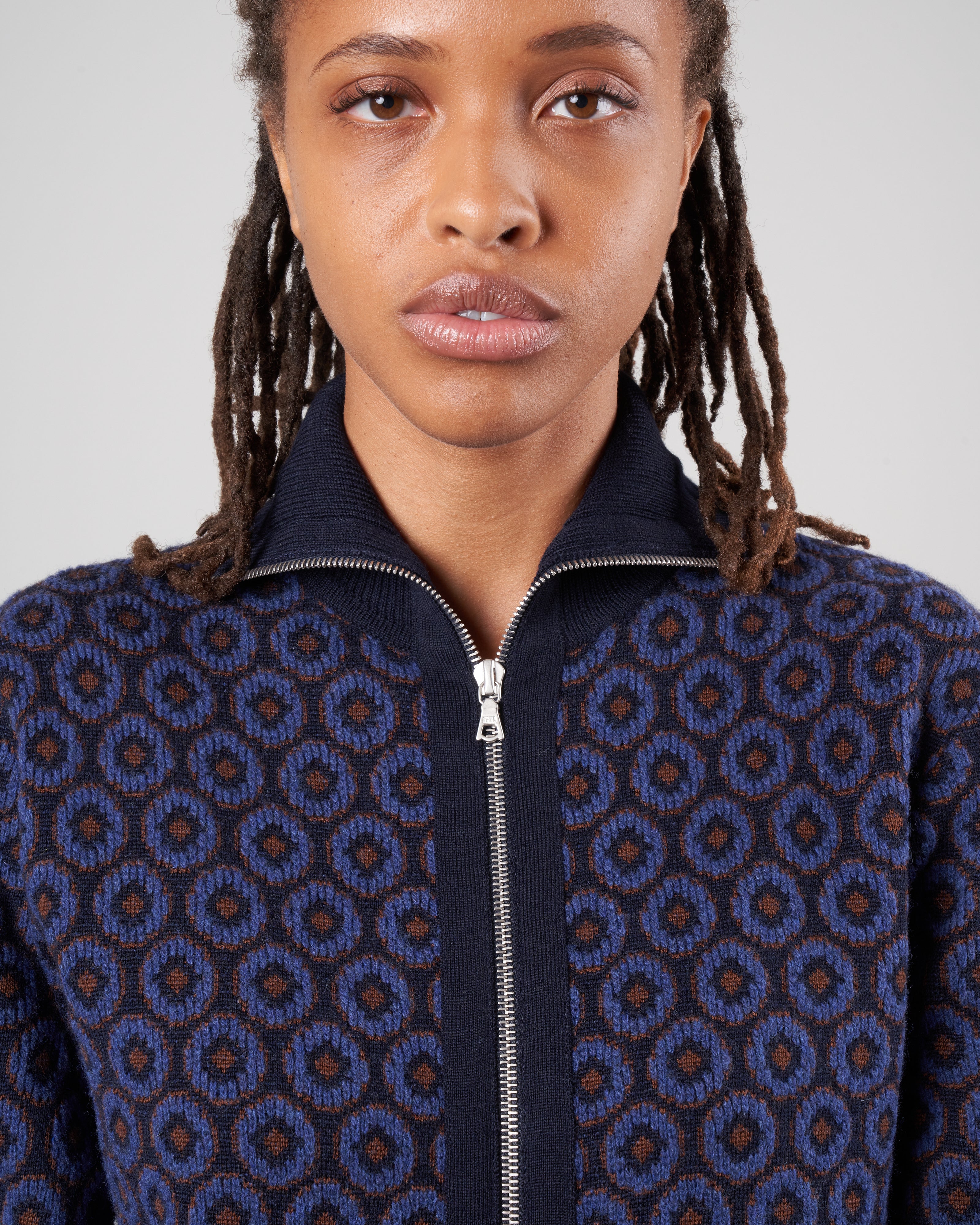 Dries Van Noten Tiffany 3707 W.K.Cardigan Navy 509