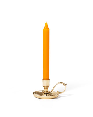 dutch candlestick - gold