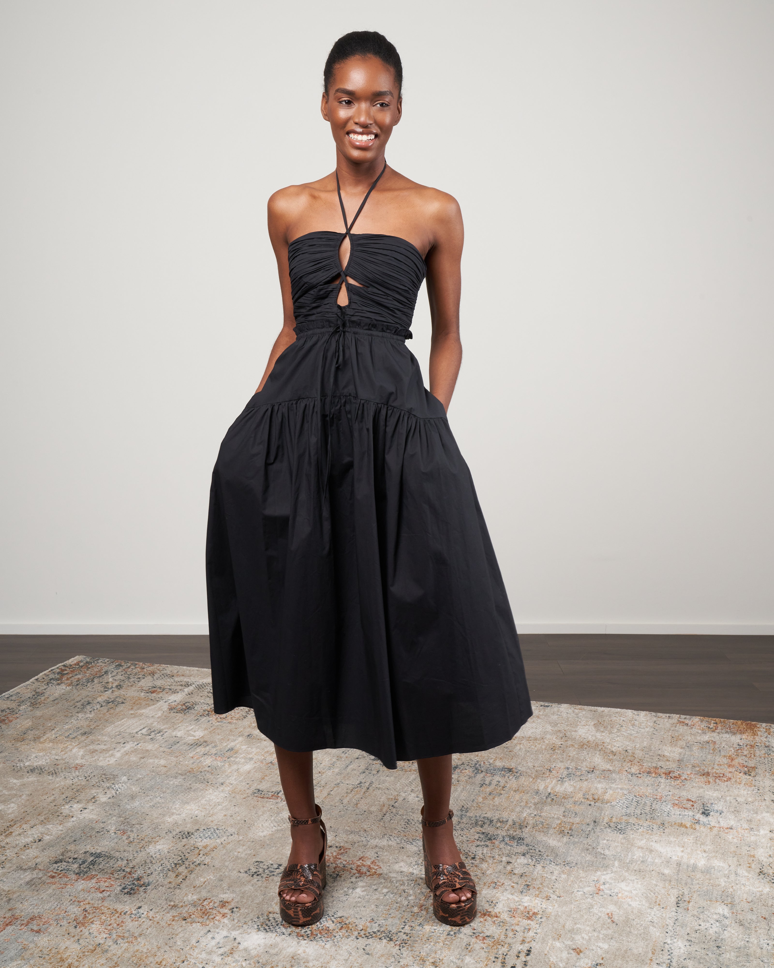 ella dress - noir ella dress - noir