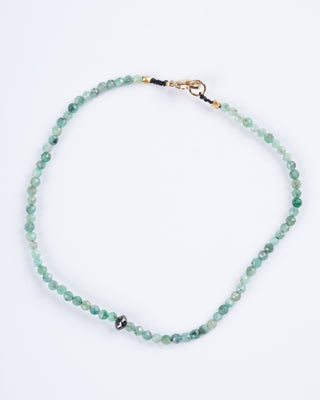 emerald and blue diamond bracelet