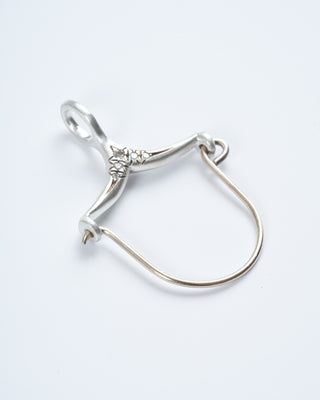 Dan-Yell Sapera Diamond Charm Holder Necklace Silver Silver