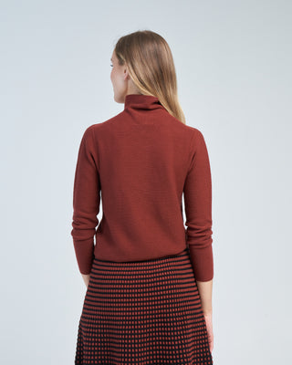 fitted turtleneck