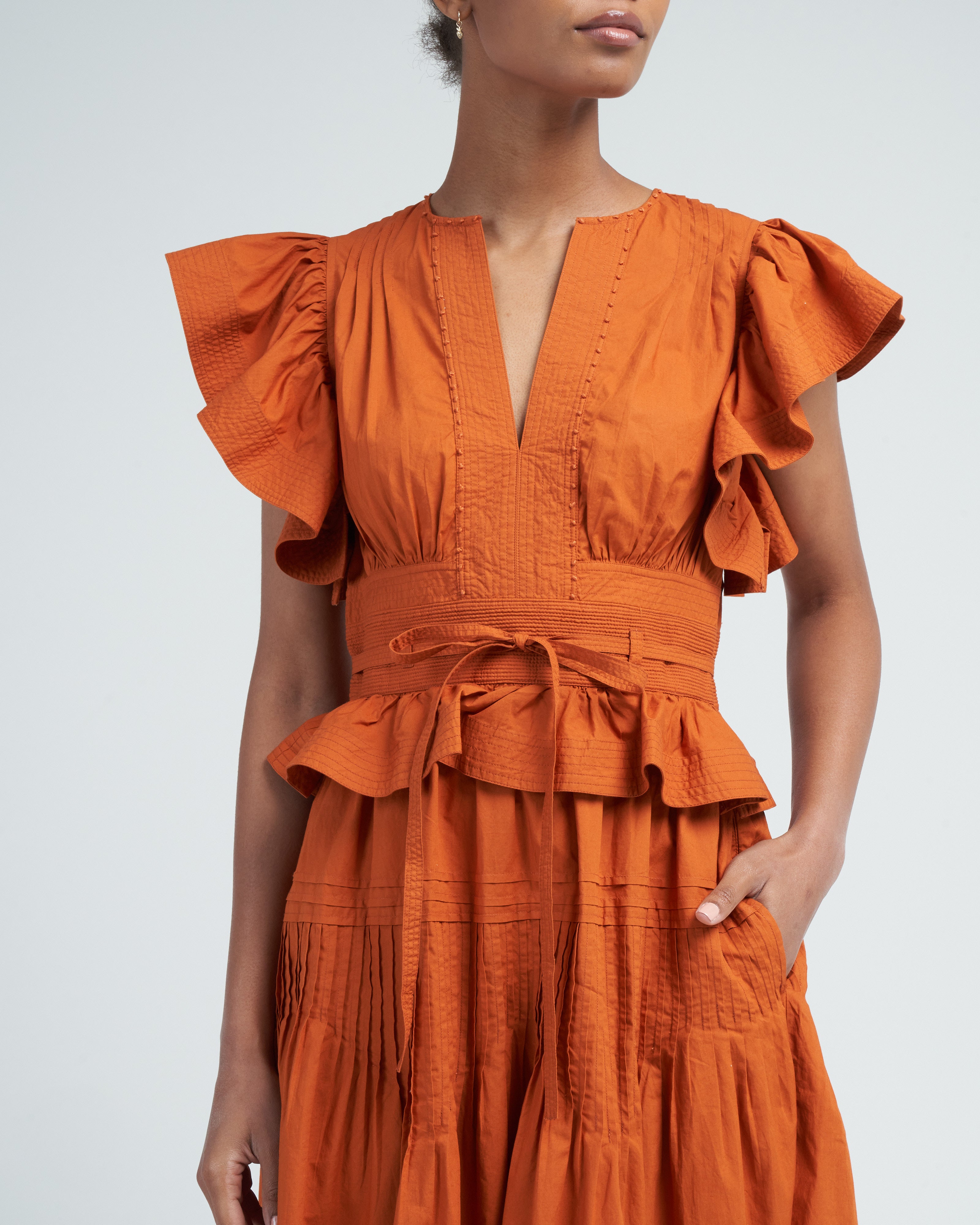 florence dress - saffron florence dress - saffron