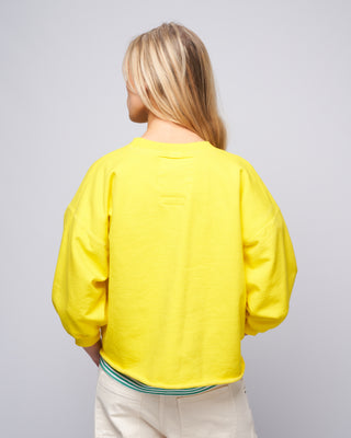 fond sweatshirt - citron