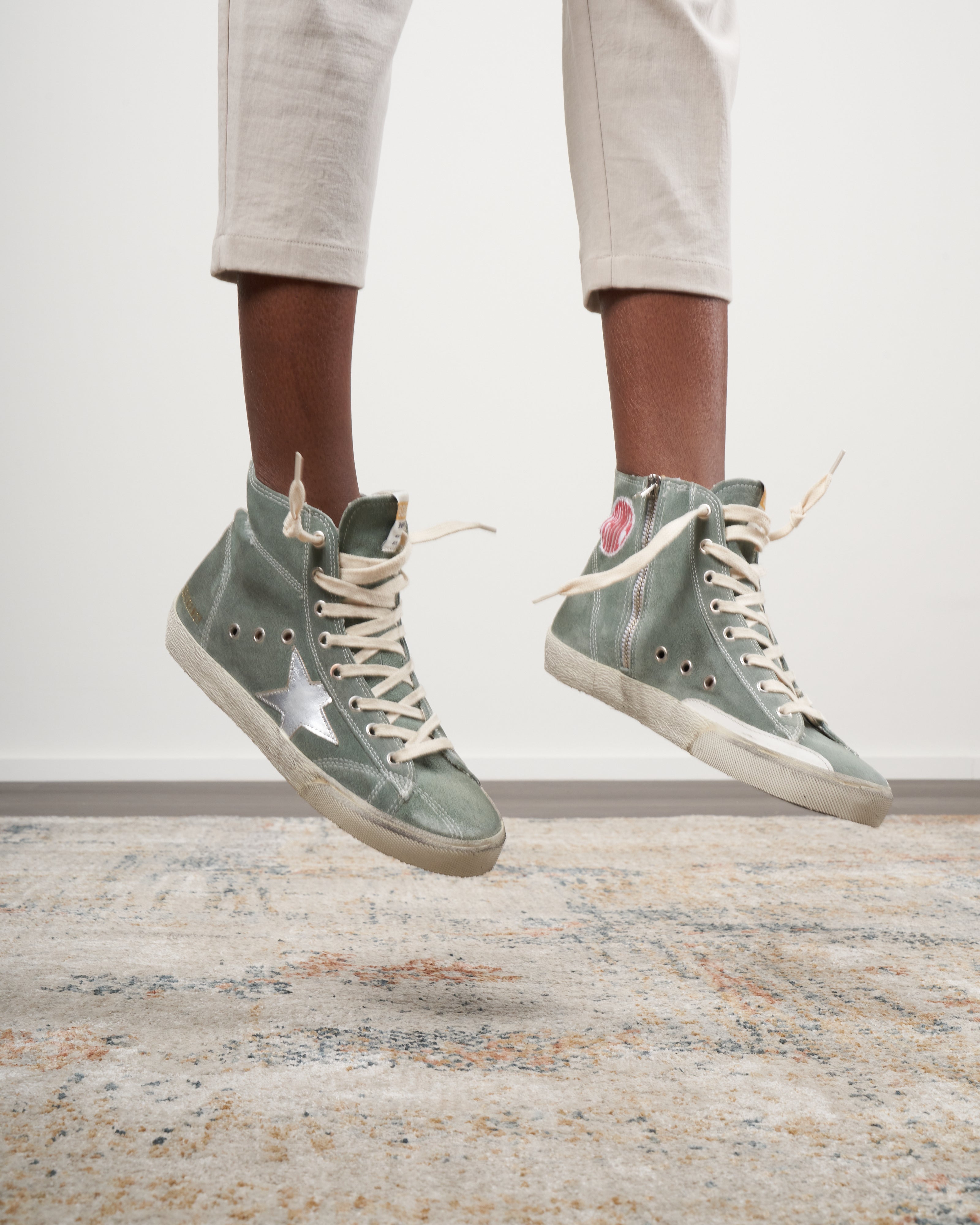 HOT Leather Sneakers Golden Goose Francy 38 Golden Goose