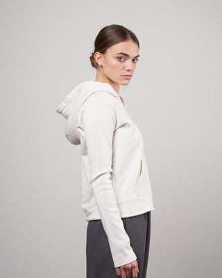 hoodie - vintage white