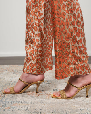 frida heel - gold/gold