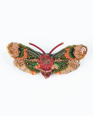 gaeana festiva cicada brooch pin - multi