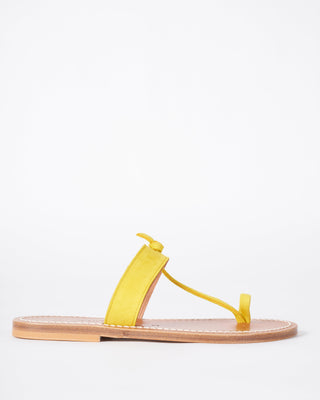 ganges single band t strap - neon yellow