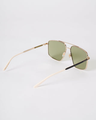 gg0941s aviator sunglasses- gold/ green
