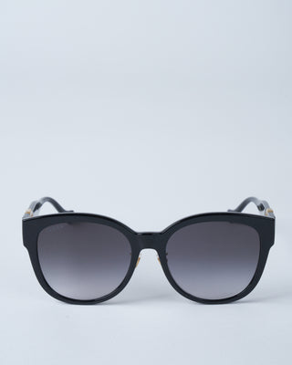 gg1028sk-006 acetate sunglasses - black/grey