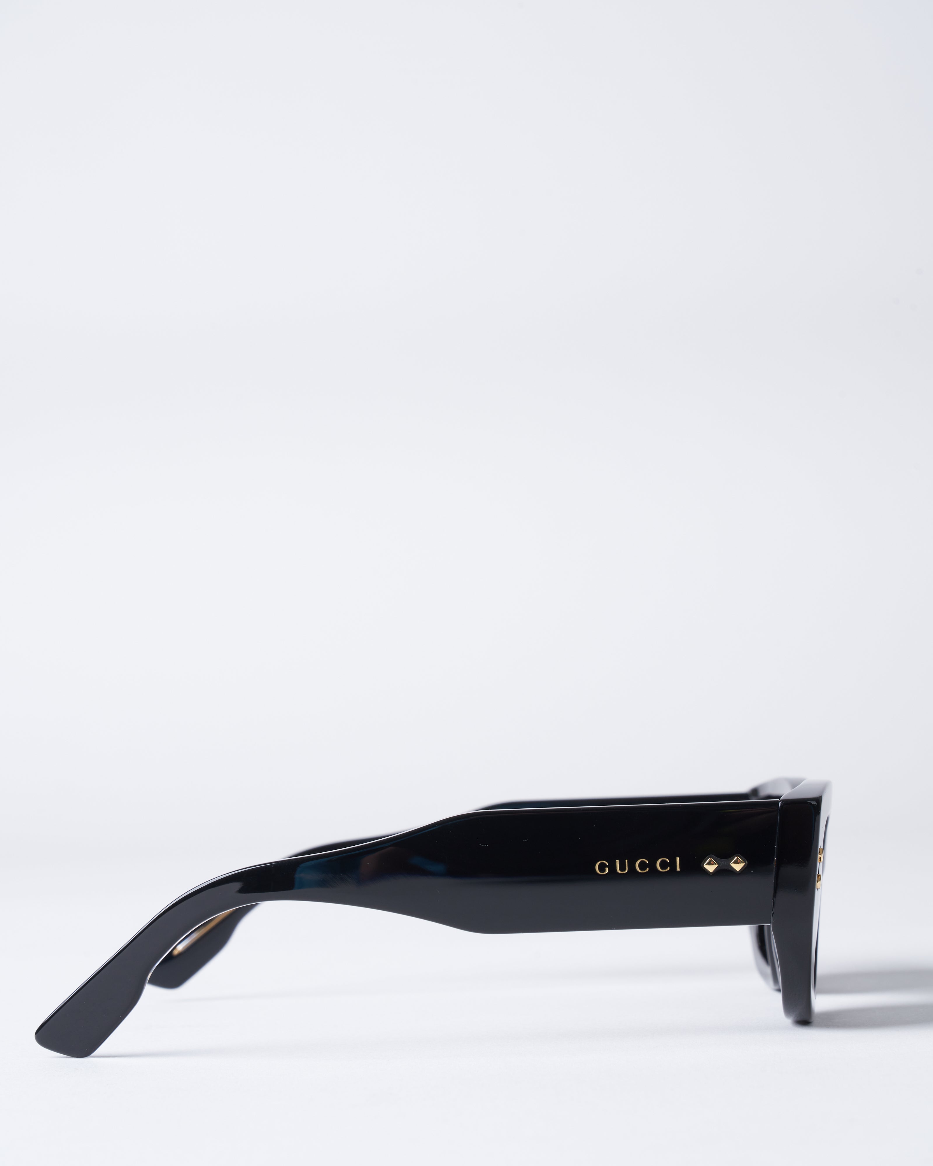 NEW GUCCI SUNGLASSES GG1215S 002 BLACK UNISEX EYEWEAR GUCCI Sunglasses Gucci GG1215S-002 GG1215S Woman | Free Shipping  main image 2