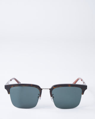 gg1226s-003 acetate and metal sunglasses - havana/green