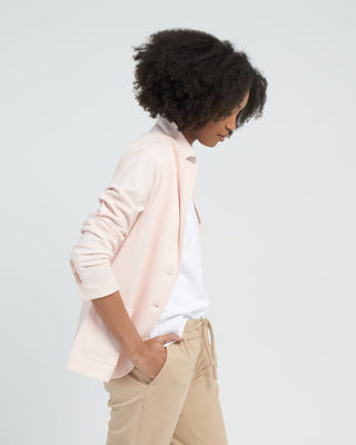 giacca super light piquet short jacket - pesca