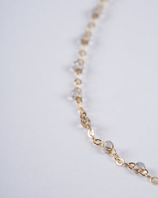 classic gigi yellow gold necklace - sparkle