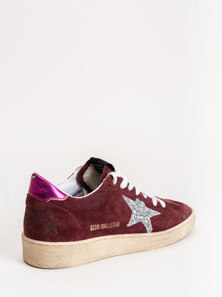 ball star sneaker - purple suede