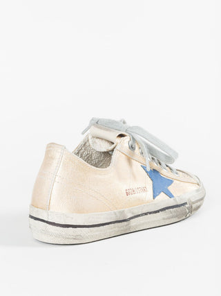 gold star canvas sneaker