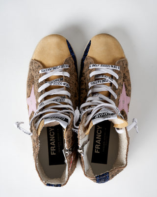francy sneaker - leopard beige