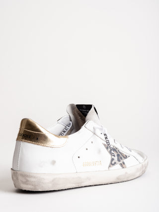 superstar sneaker - white leather