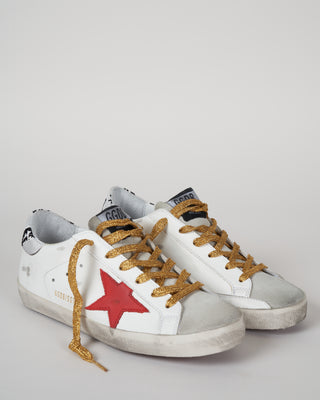 superstar sneaker - ice/white/red/rock snake