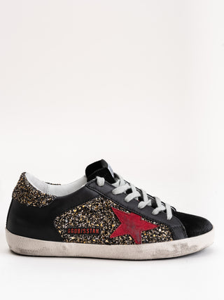 superstar sneakers - silver gold