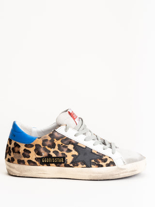 superstar sneaker - snow leopard-royal